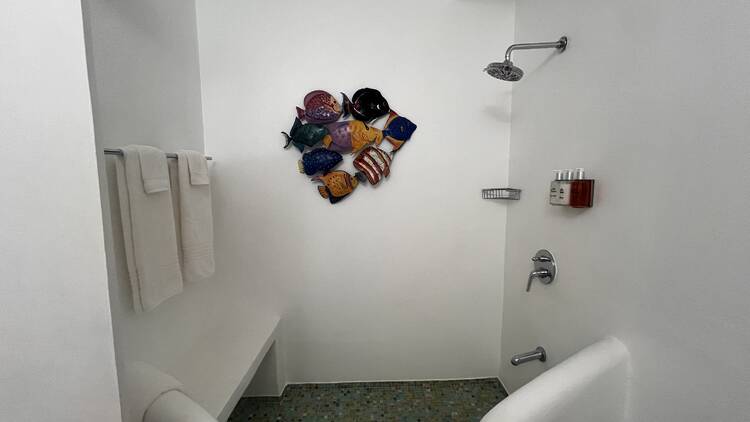 Shower at Mount Cinnamon Resort