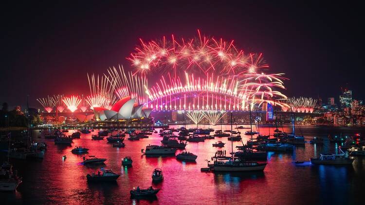 NYE fireworks Sydney