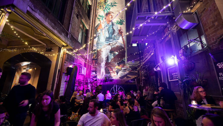 YCK Laneways at night