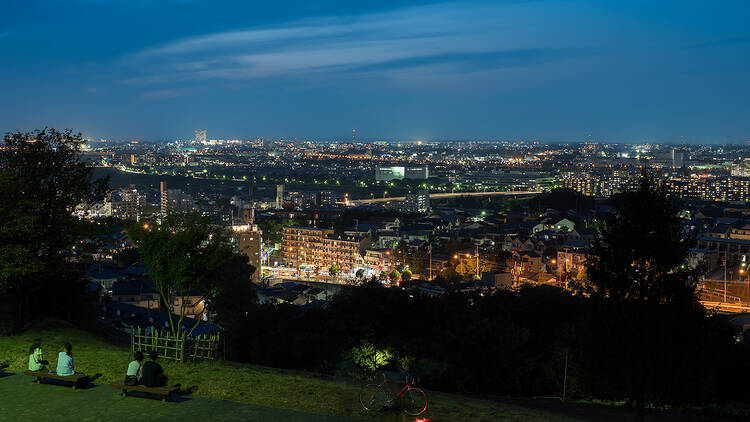 都立桜ヶ丘公園 ゆうひの丘