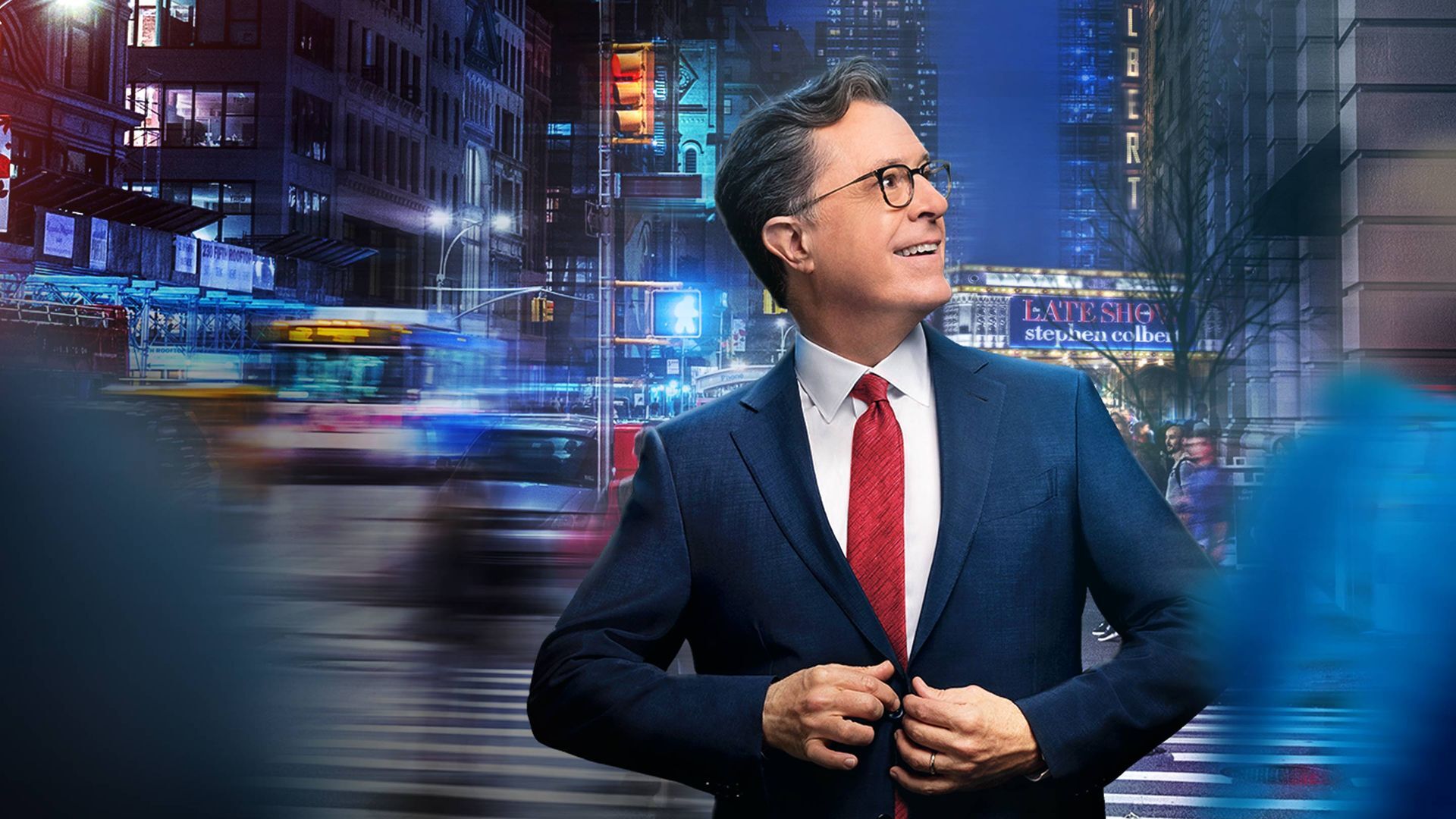 A Stephen Colbert lookalike contest will protest CBS's cancellation of 'The Late Show,' with drumline parade and celebrity judge