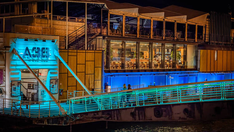 A38 Boat at night, Budapest
