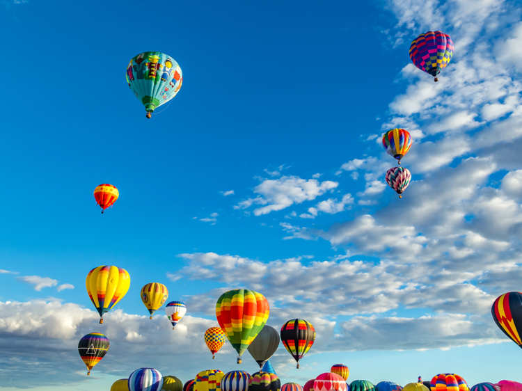 Eyes to the sky at the Saga International Balloon Fiesta
