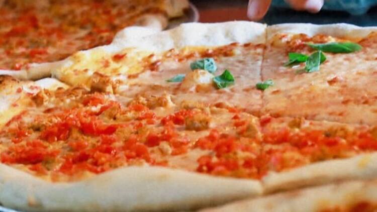 NY Slice pizza 