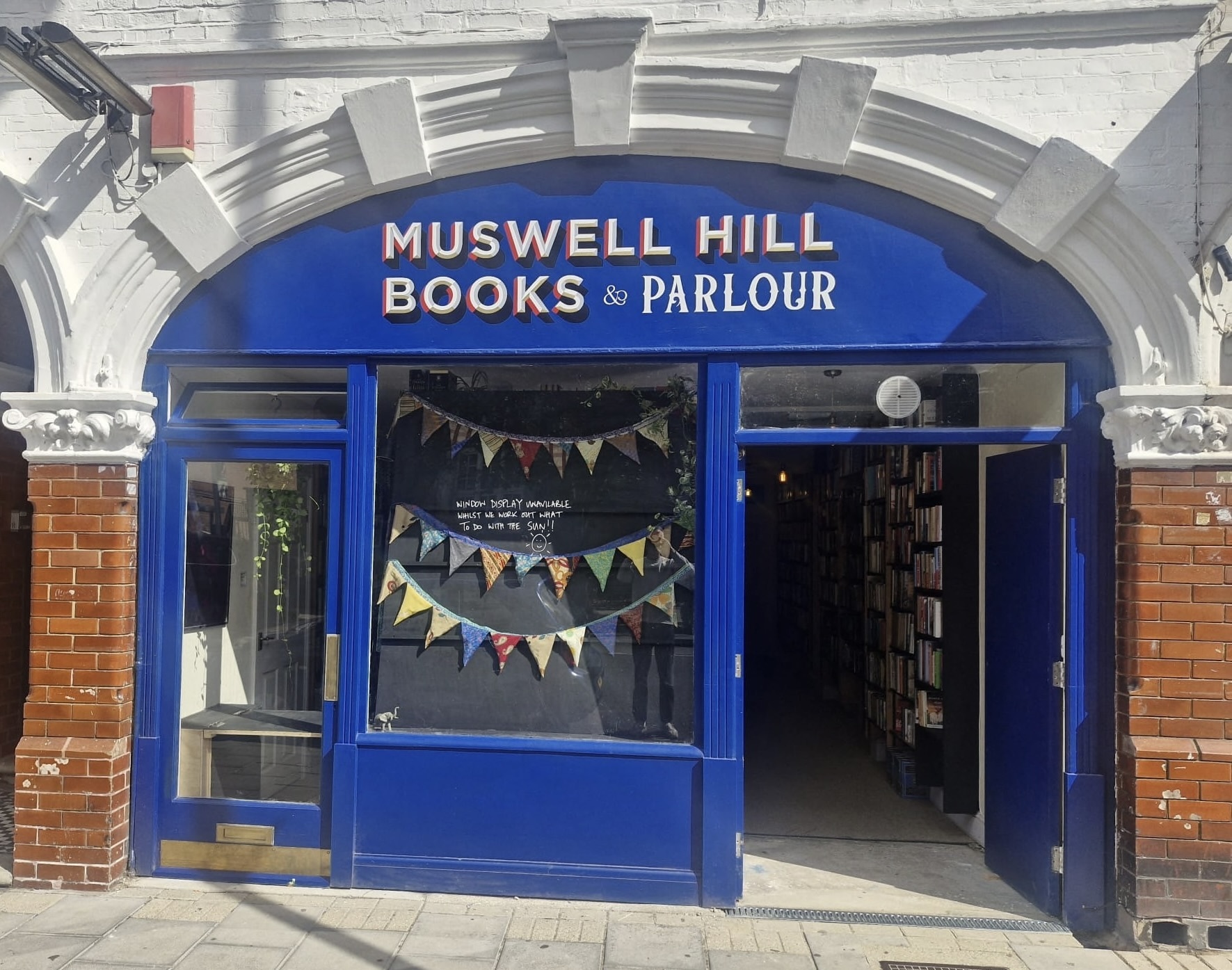 This old north London funeral parlour has been turned into a bookstore