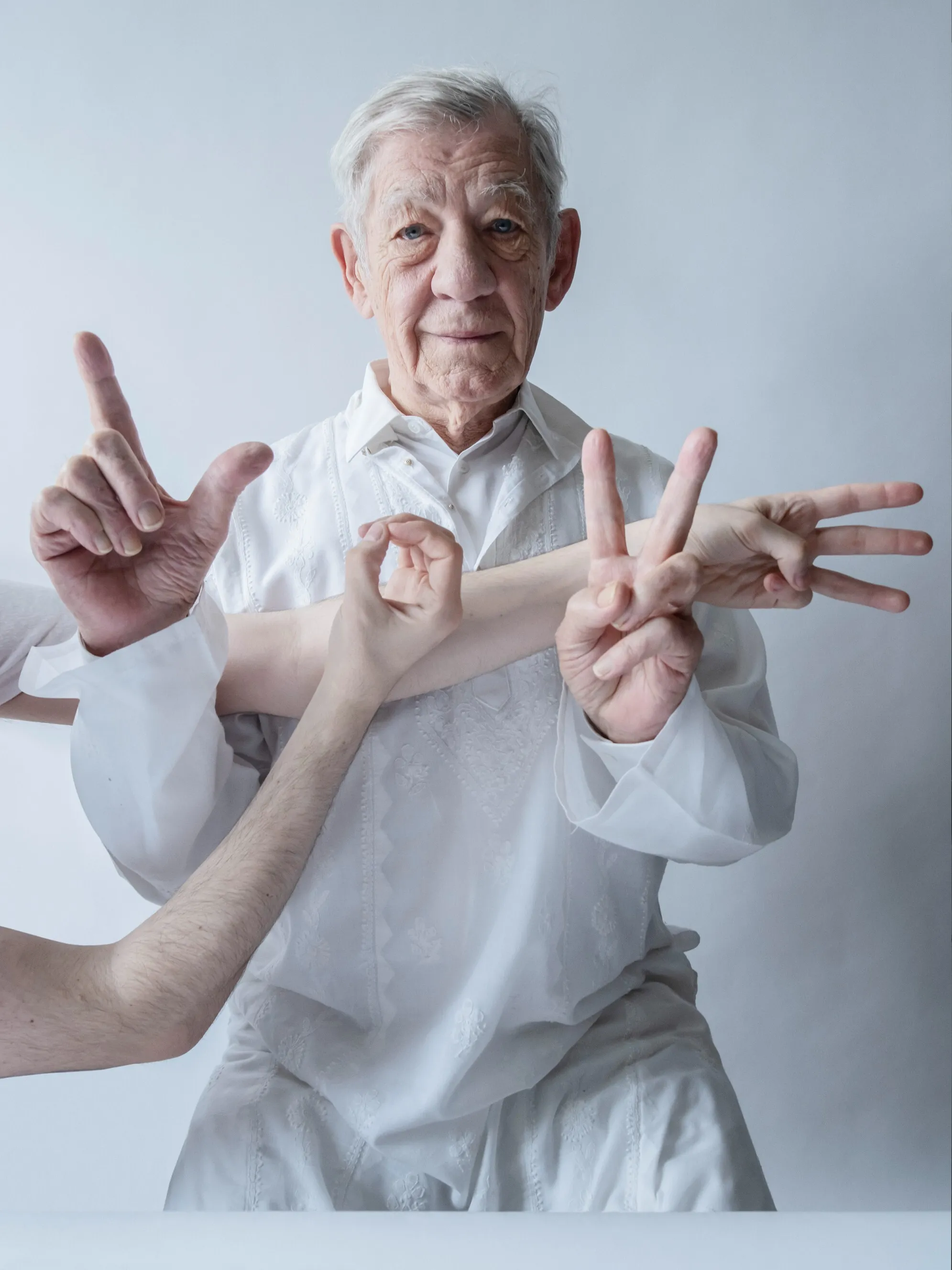 ‘Ian McKellen, Love, London’ (2023) © Tim Walker