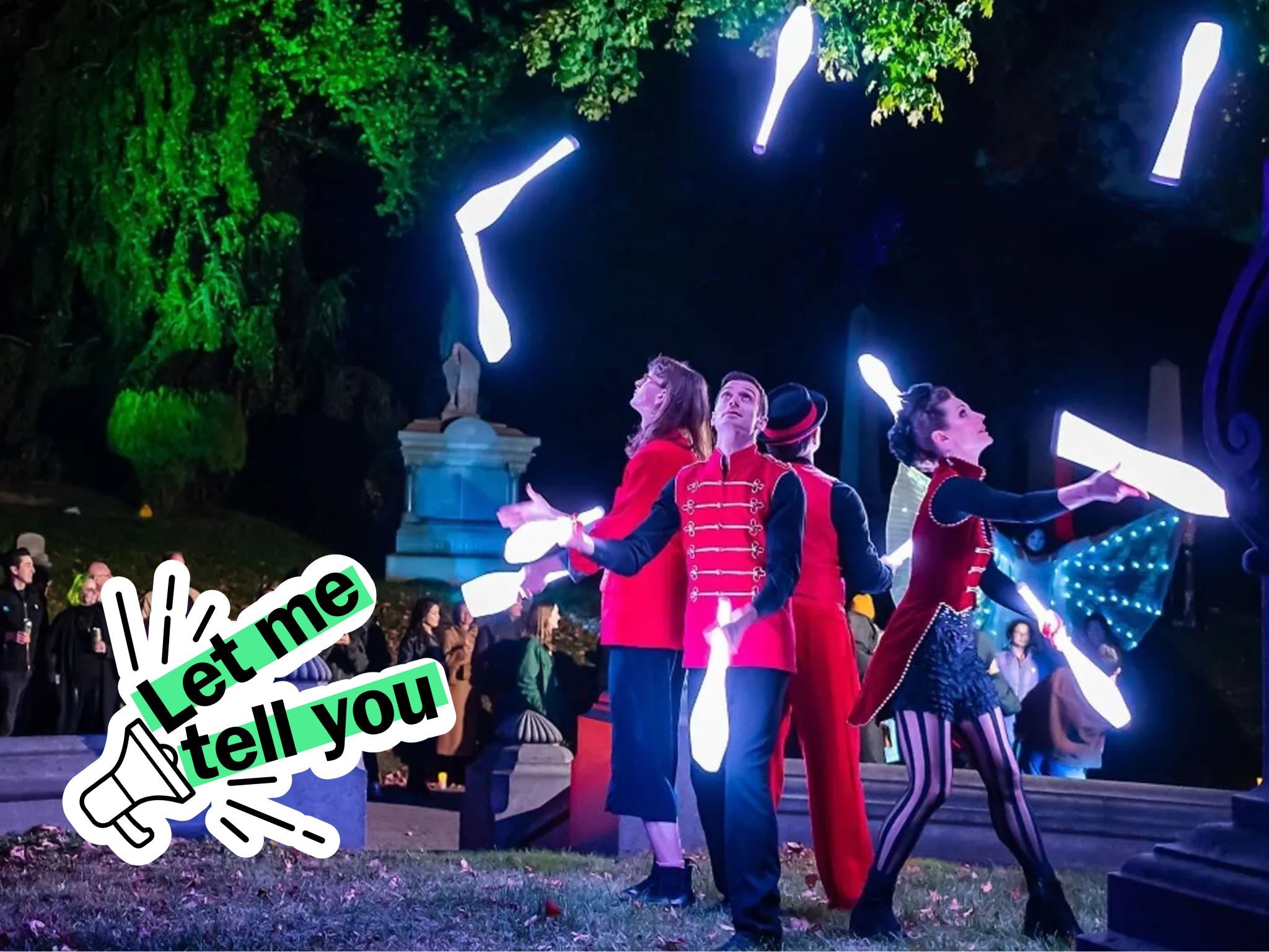 Let me tell you-Cemeteries are hosting the coolest events in NYC right now
