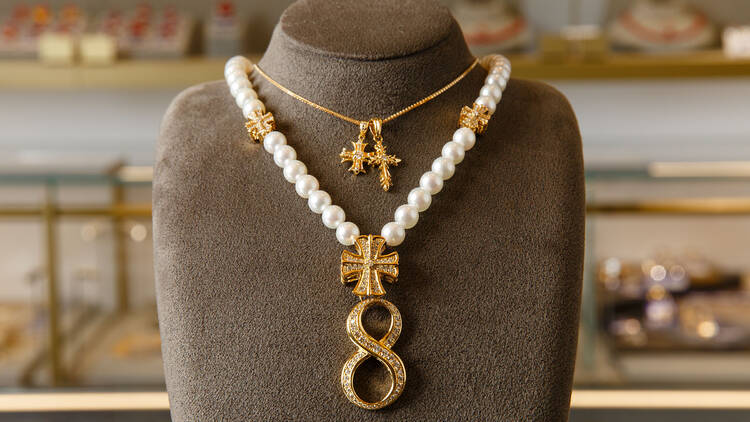 You can shop Yukizaki’s very own line of statement pieces