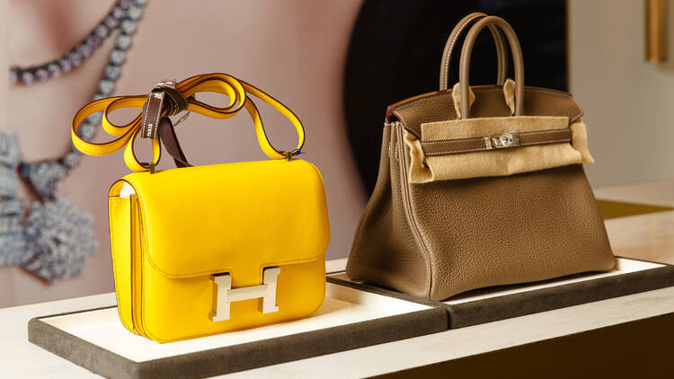 You’ll find rare designer pieces and coveted Hermès handbags