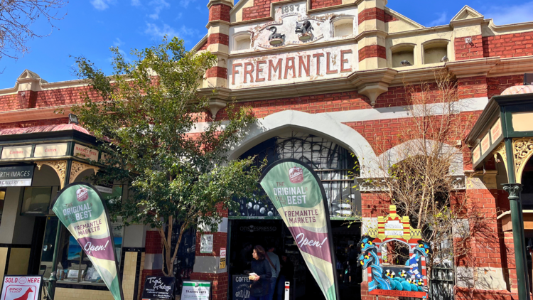 Exterior of Fremantle Market