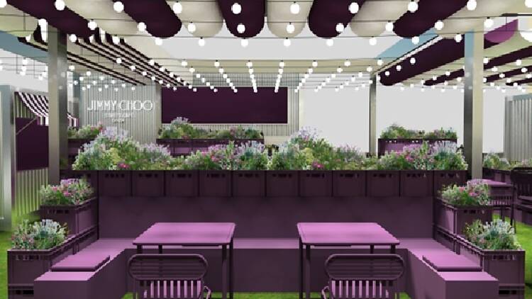 ジミー チュウ ストリートカフェ銀座