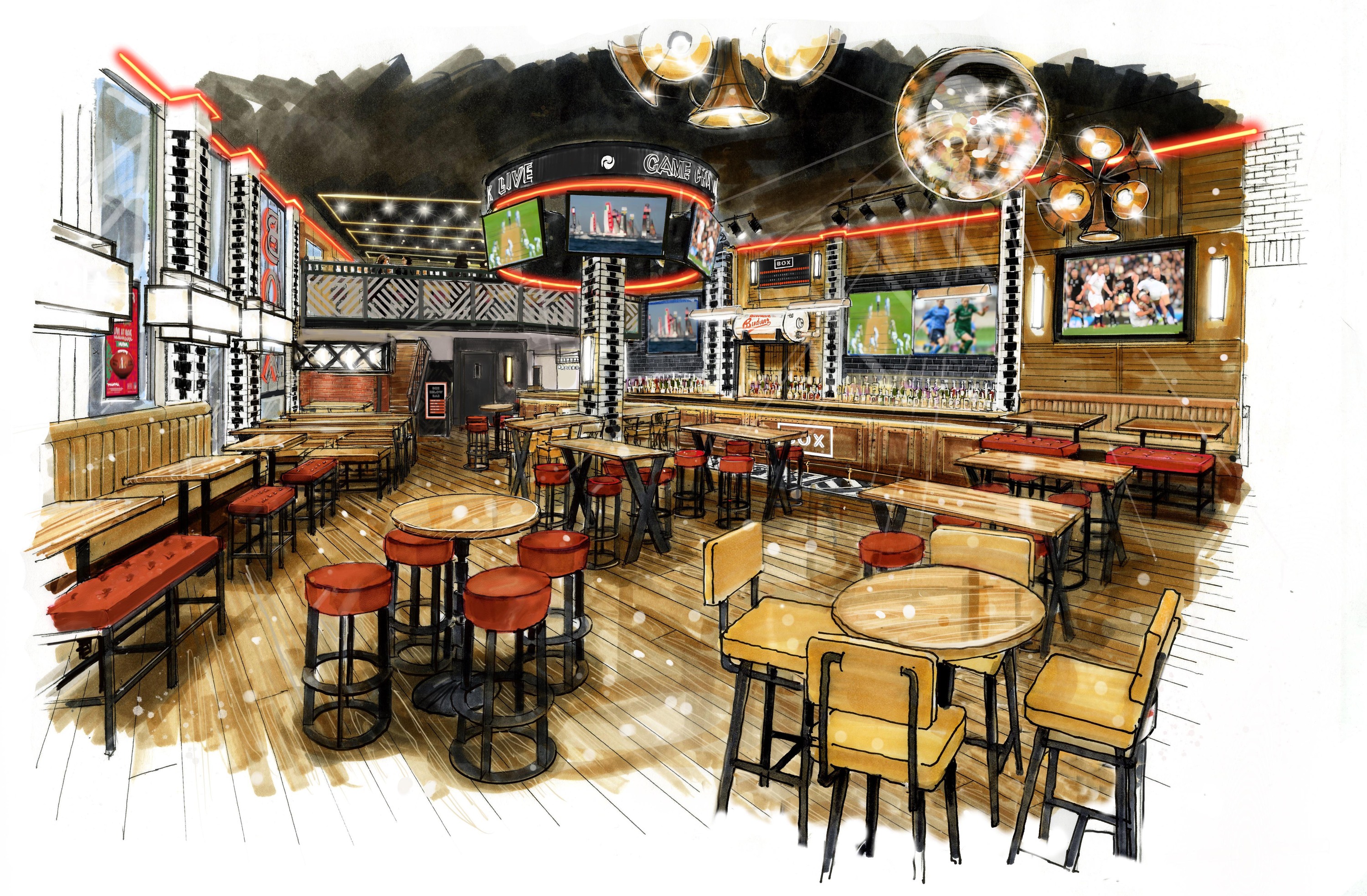 The biggest sports bar in London is coming to the West End