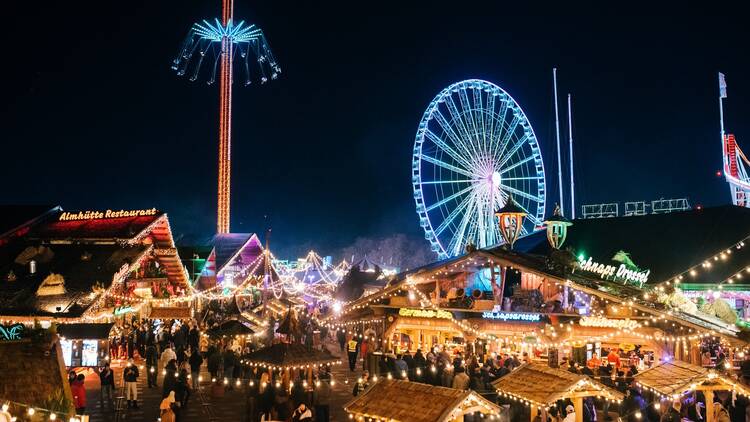 Winter Wonderland Hyde Park in London