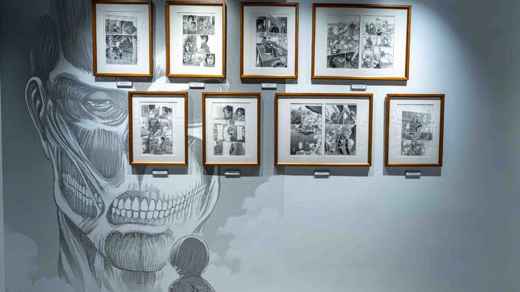 Attack on Titan exhibition
