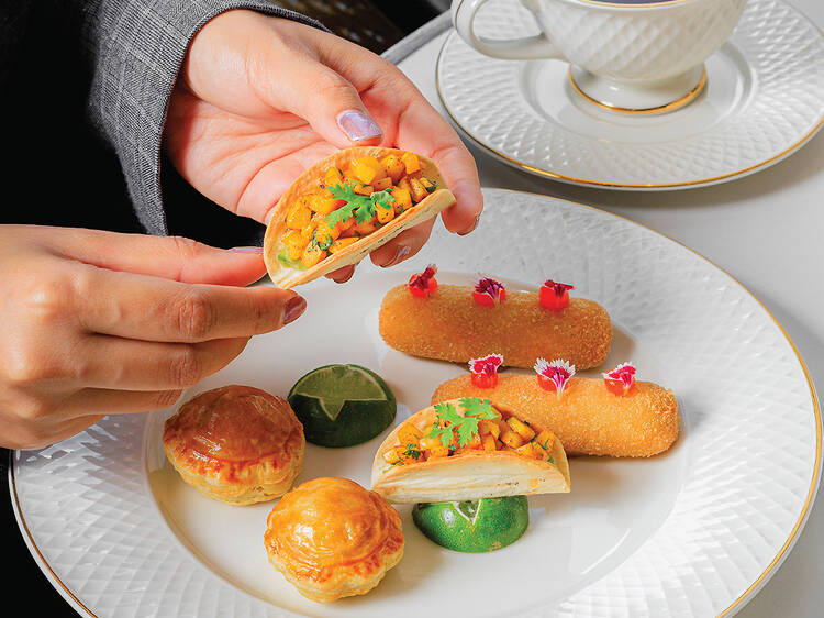 Jackfruit-themed afternoon tea