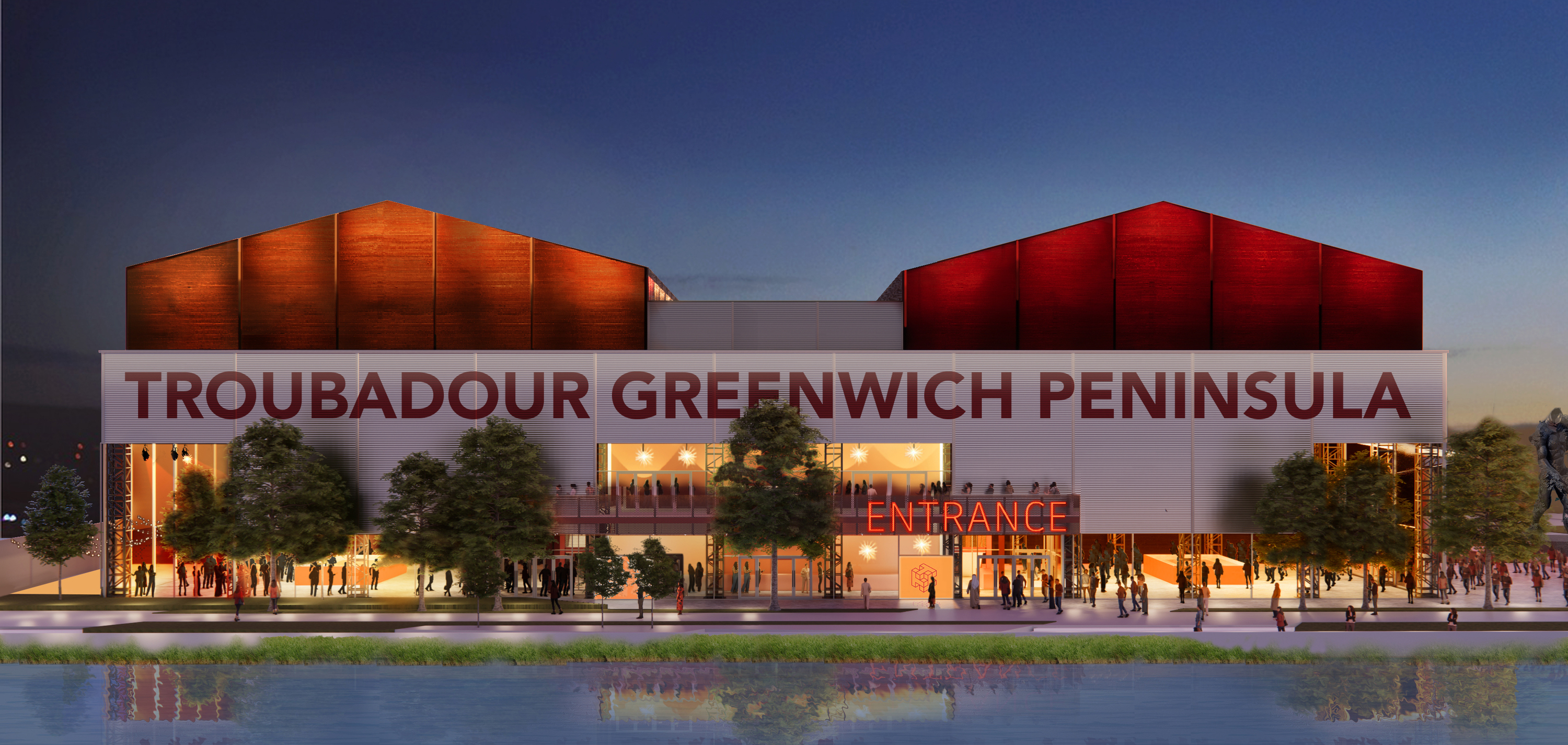 The biggest theatre in London is apparently opening in Greenwich next year