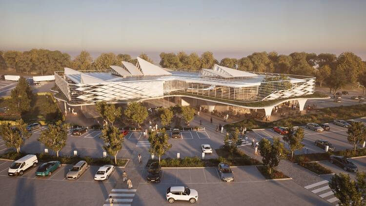 LeShuttle Folkestone transformation by Hollaway Studio