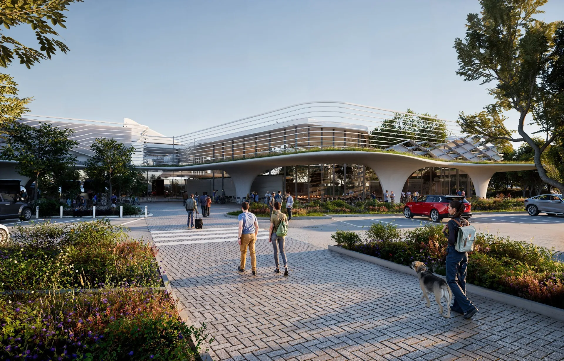 LeShuttle Folkestone transformation by Hollaway Studio