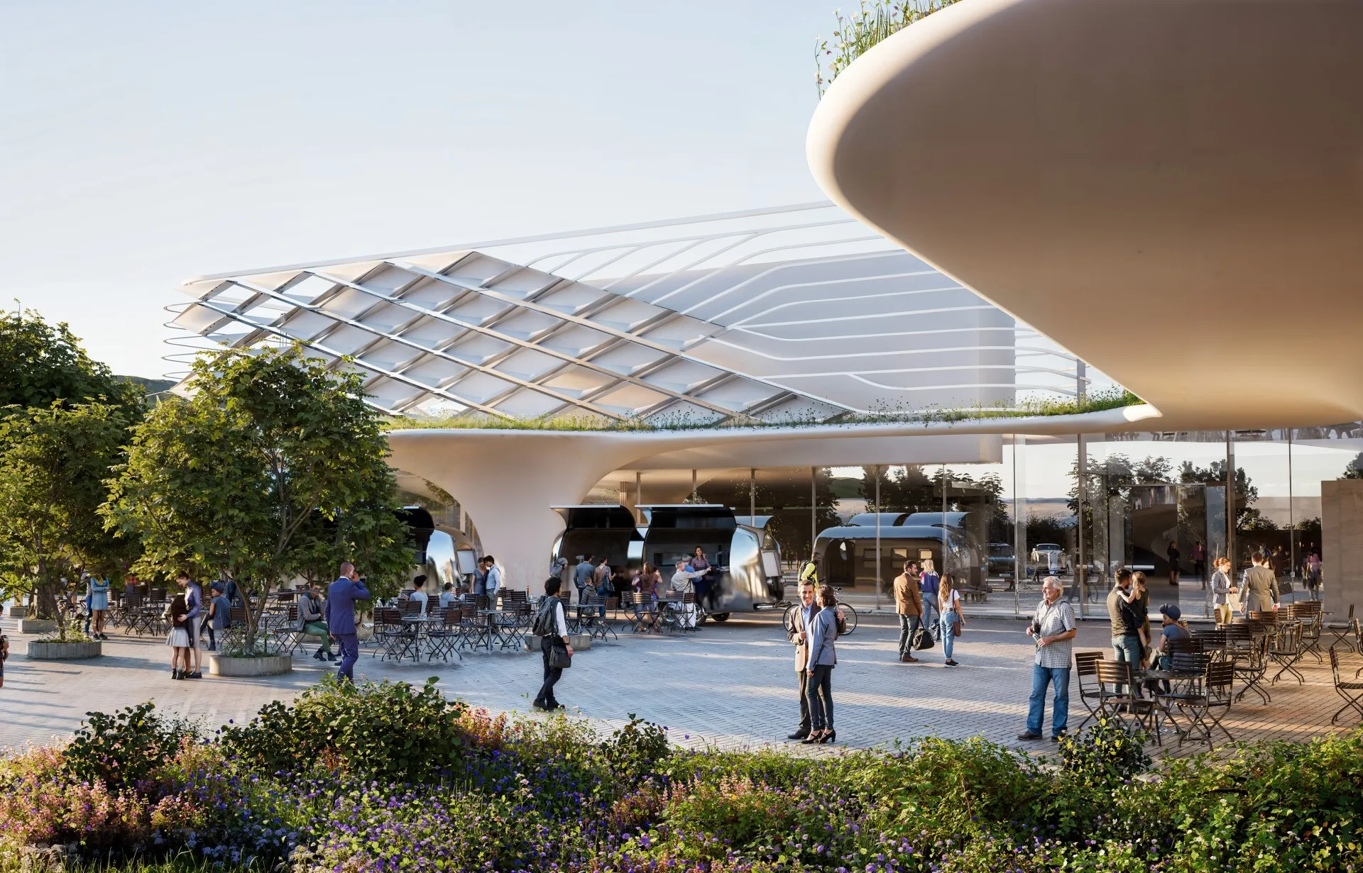 LeShuttle Folkestone transformation by Hollaway Studio