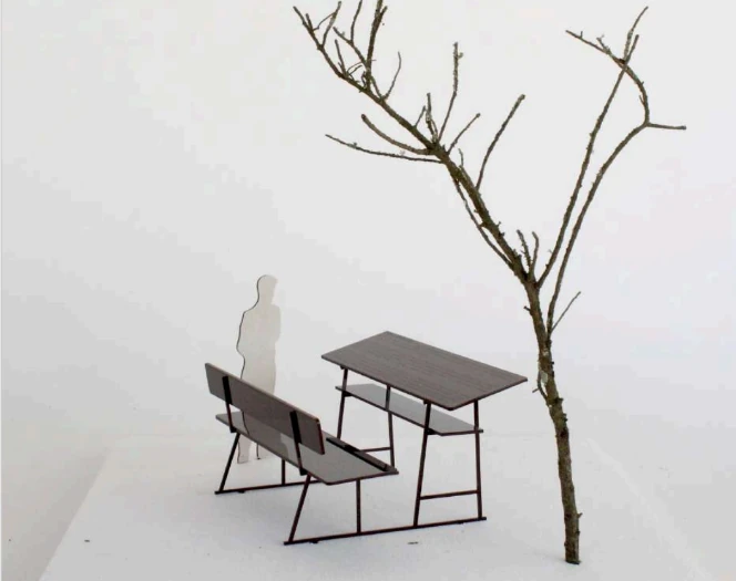 Uma das maquetes em vota&ccedil;&atilde;o