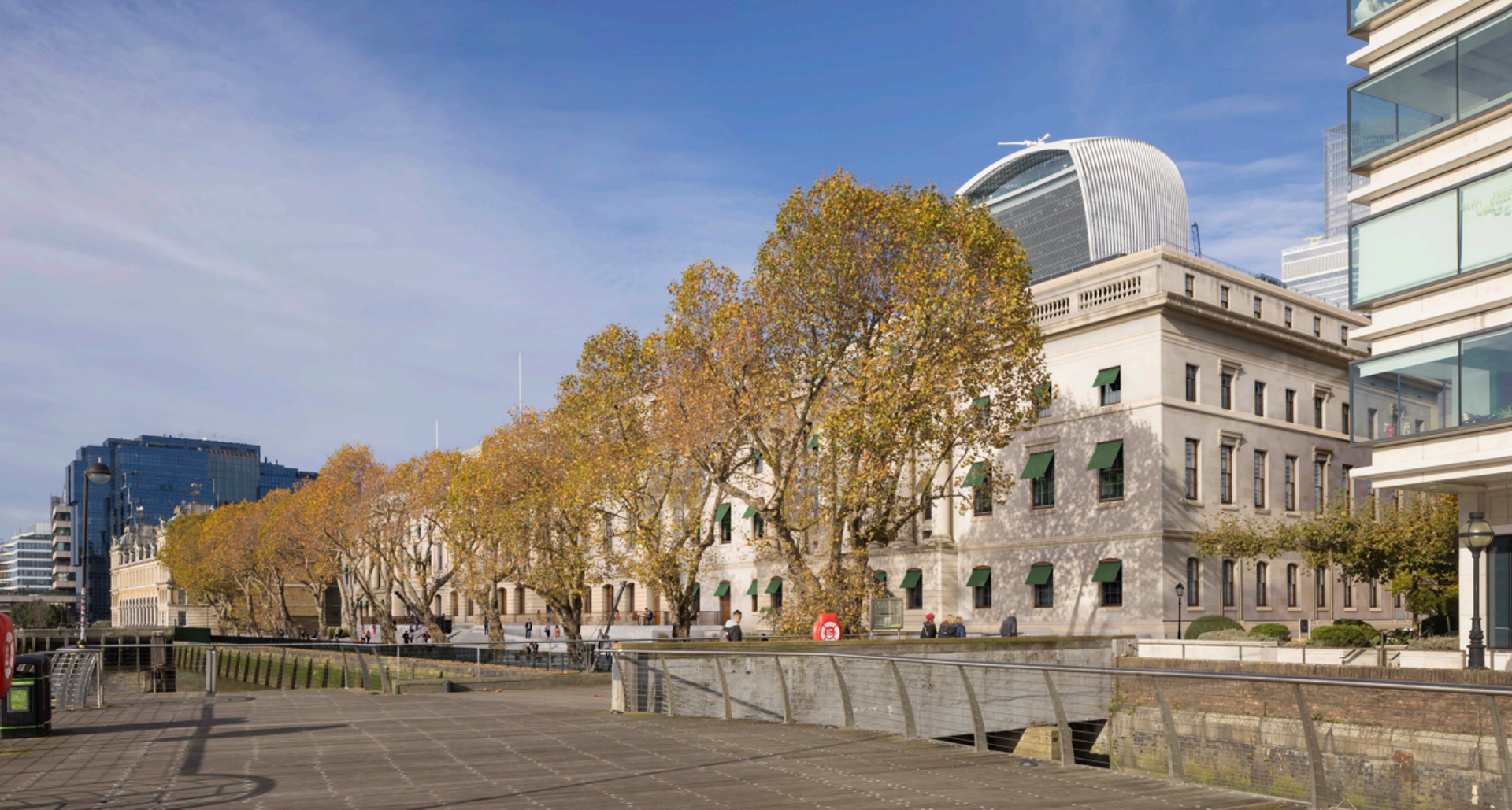 A generated image of the proposals for Custom House in the City of London