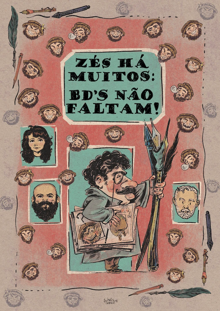 exposi&ccedil;&atilde;o &ldquo;Z&eacute;s h&aacute; muitos: BDs n&atilde;o faltam!&rdquo;