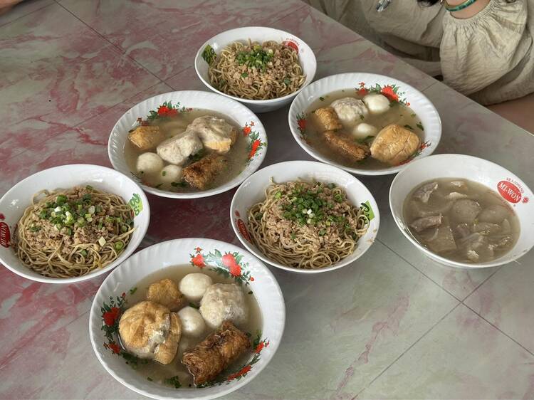 Take a day trip out to the city centre and explore Belitung’s local food