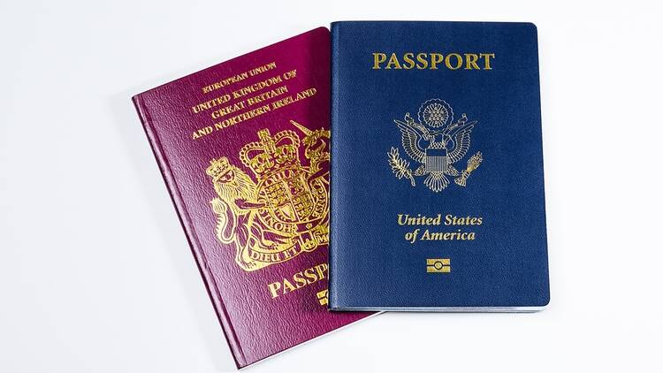 UK and USA passports