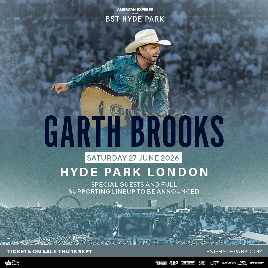 Garth Brooks for BST Hyde Park 2026