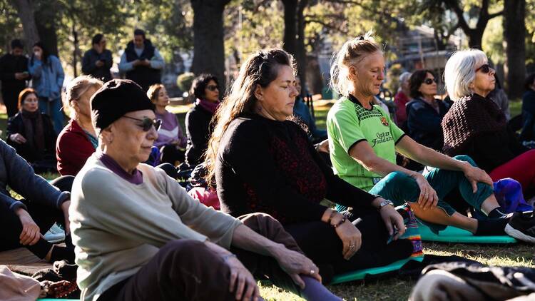 Wellness Week in the City Parks