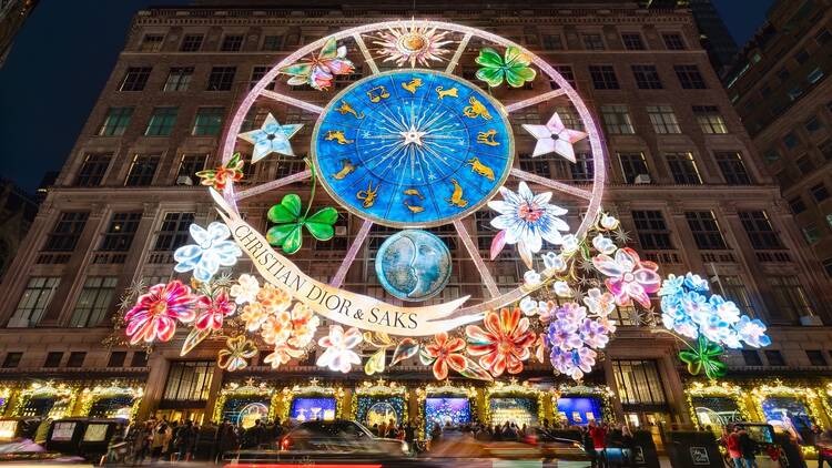 Saks Fifth Avenue holiday display