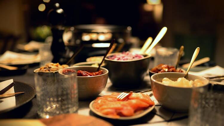 独自のフードコミュニティ