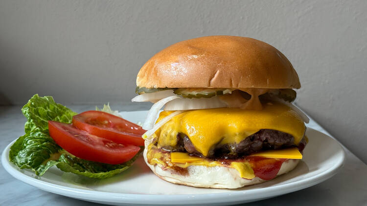 The cheeseburger at Next Door