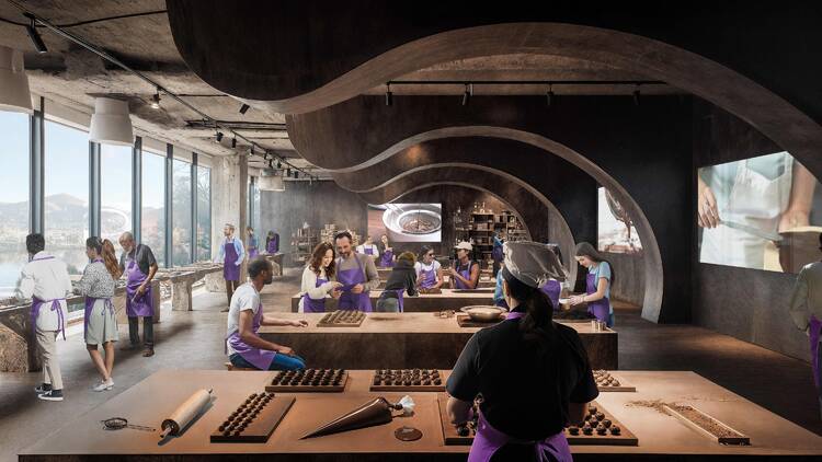 Render of chocolate masterclass