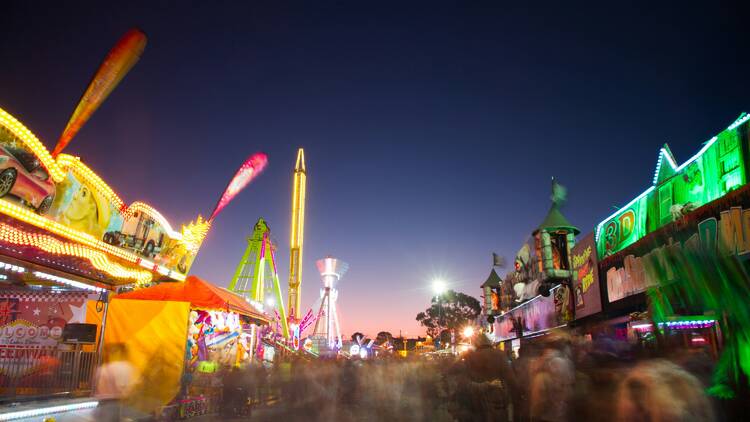 Carnival at night