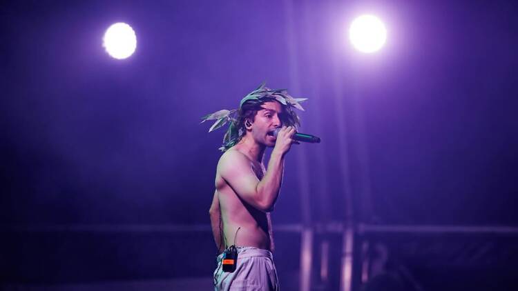 Alcalá Norte en un concierto en el Festival Cruïlla