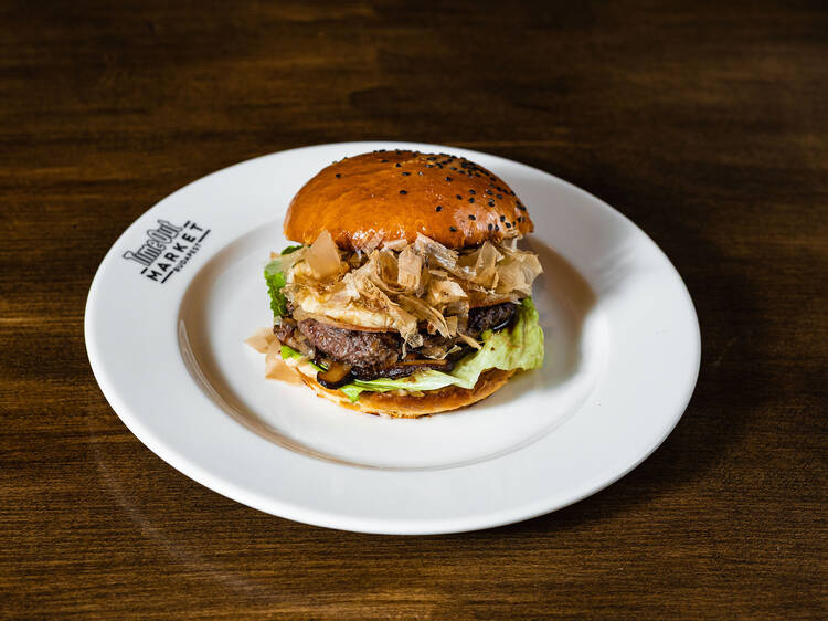 Tuning Burger a Time Out Market Budapesten