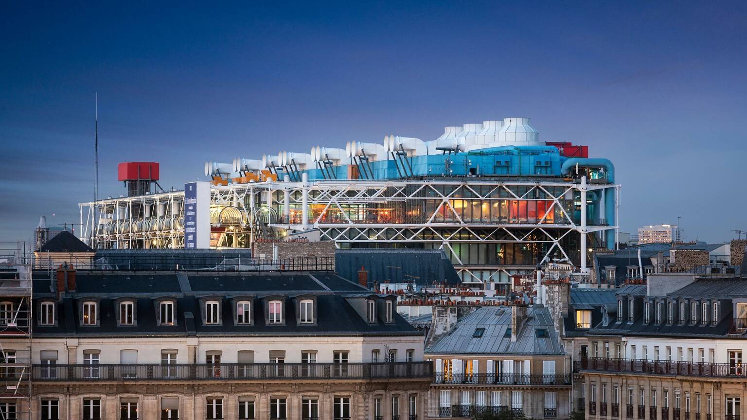 Où retrouver le centre Pompidou pendant les travaux