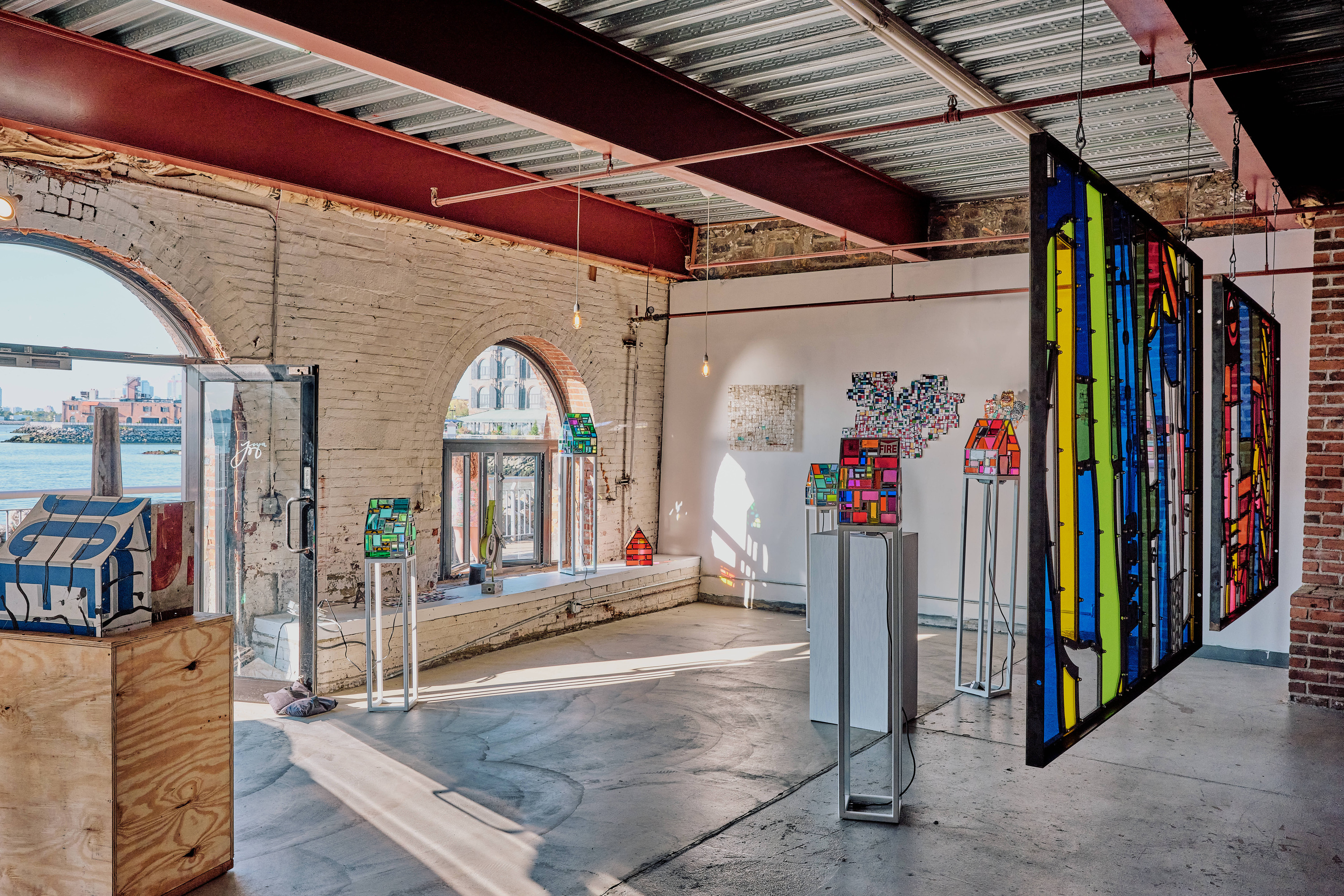 This beautiful new art installation in Brooklyn smells like NYC's late nights