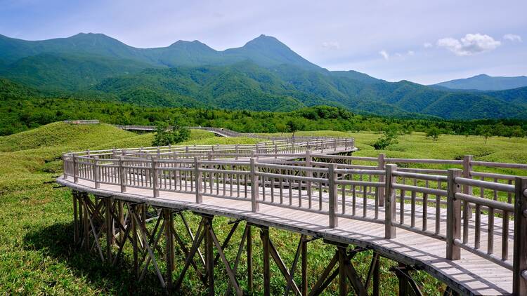 shiretoko national park in hokkaido