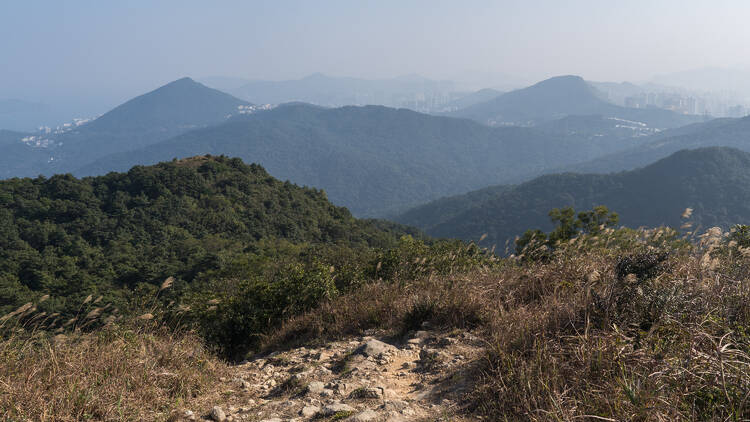A view from the Wilson Trail in Sai Kung District