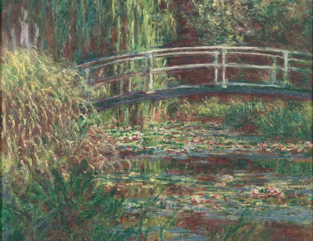 Claude Monet. 'Le bassin aux nymph&eacute;as, harmonie rose'.