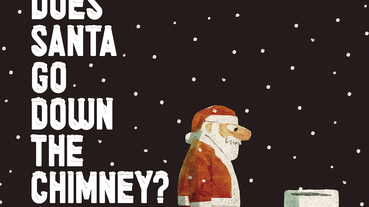How Does Santa Go Down the Chimney?