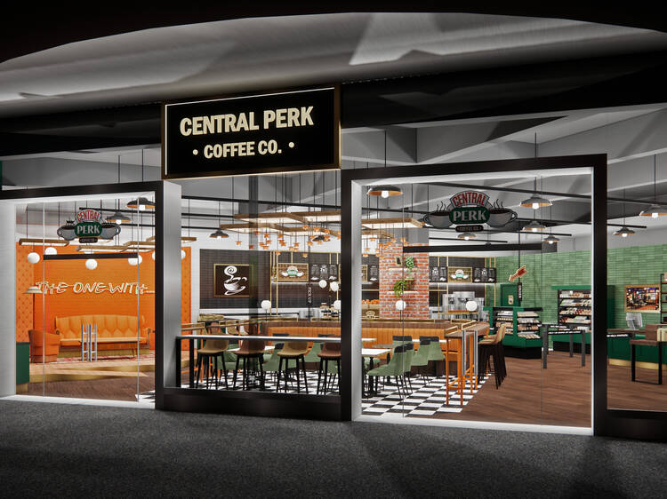 Friends’ Central Perk is finally getting its first-ever permanent location in NYC—orange couch included Friends’ Central Perk is finally getting its first-ever permanent location in NYC—orange couch included