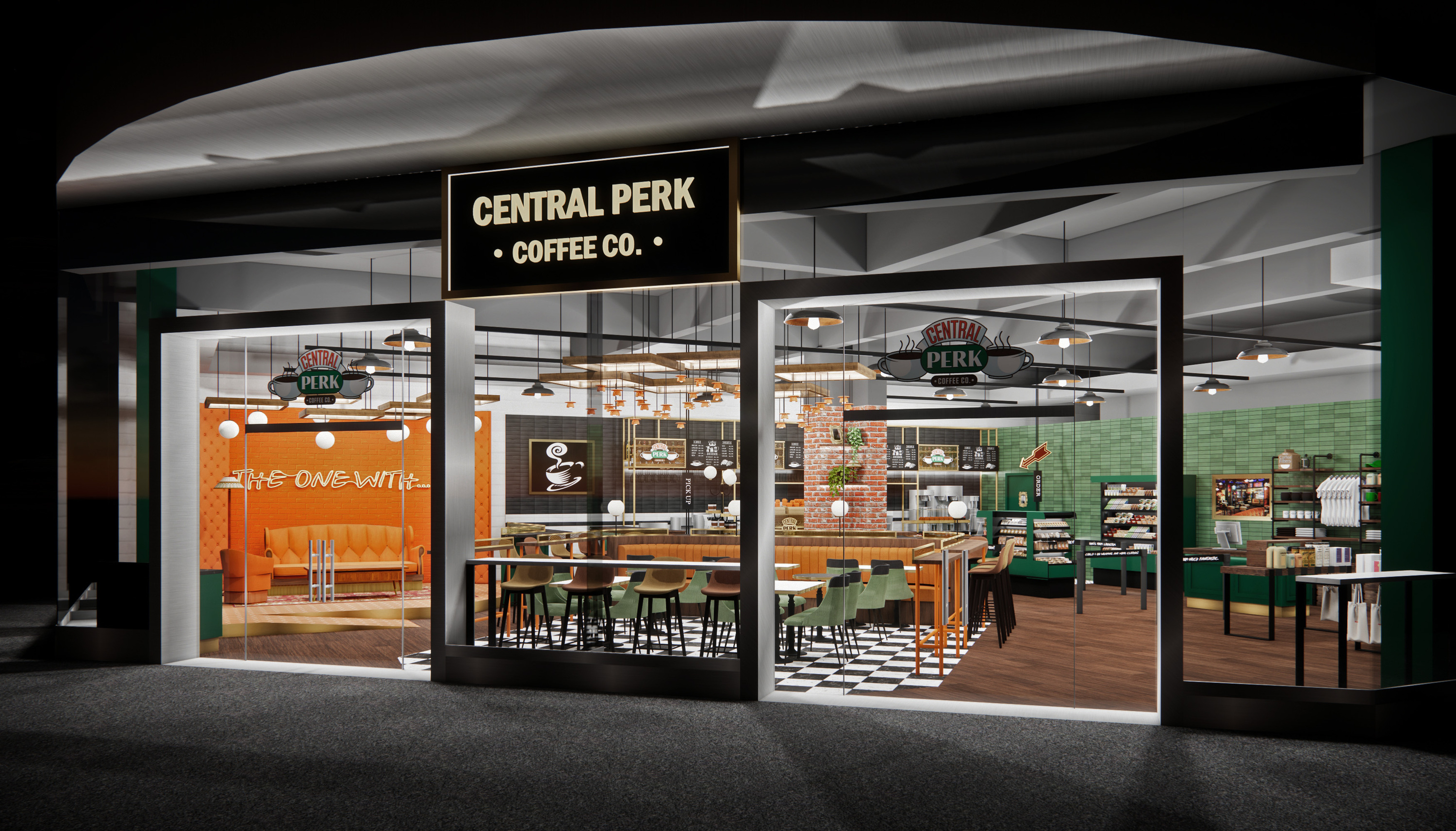 Friends' Central Perk is finally getting its first-ever permanent location in NYC-orange couch included