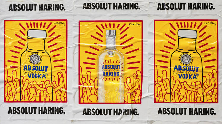 Absolut Vodka, Keith Haring installation