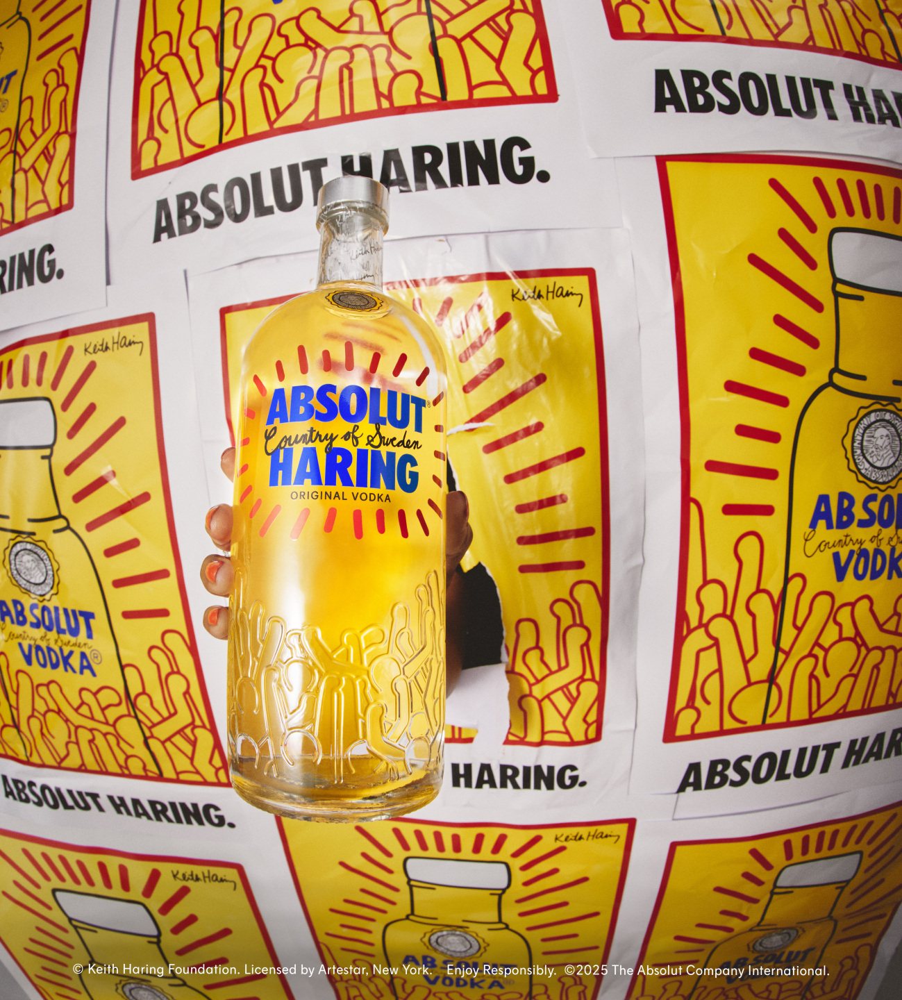 Absolut Vodka, Keith Haring installation