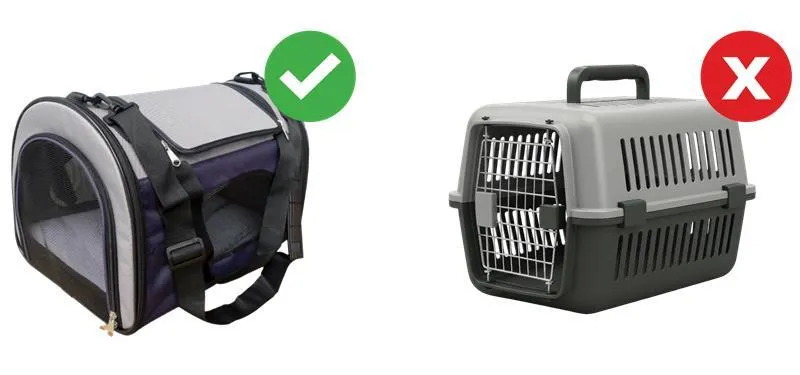 Pet carrier diagram