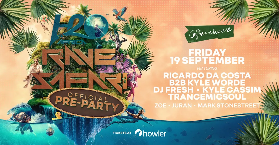 H20 Pre-Party Poster