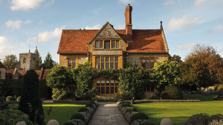 Exterior of Le Manoir aux Quat'Saisons